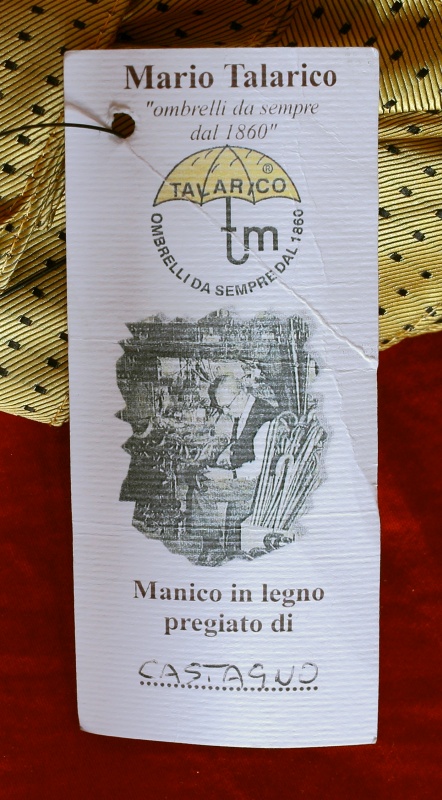 Зонт Mario Talarico - этикетка Зонт Mario Talarico