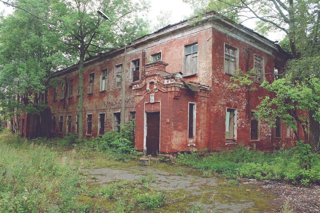 Кронштадт. Руины Кронштадт. Руины